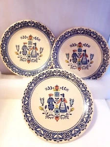 Johnson Brothers Straffordshire Hearts and Flowers 6" Plates Set of 3 - Picture 1 of 9