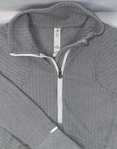 Lululemon Damengröße 4 grau 1/4-Reißverschluss Pullover Sweatshirt - Bild 1 von 7