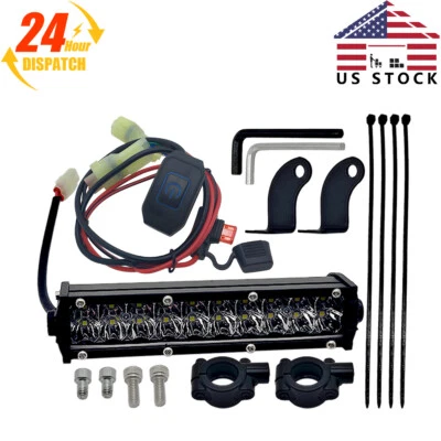 Kit de iluminación de barra de luz LED para Kawasaki KLX110 KLX140 KLX450R XR650 Foto 1 de 4