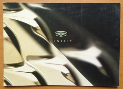 V41488 BENTLEY CONTINENTAL R-CONTINENTAL T-AZURE - CATALOGUE - 2000 - 25x34 - FR - Изображение 1 из 3