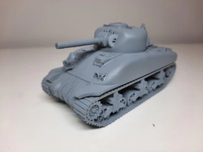 3D PRINTING VALLEY WWII US M4A1 Sherman Tank Various Scales Historical Wargaming