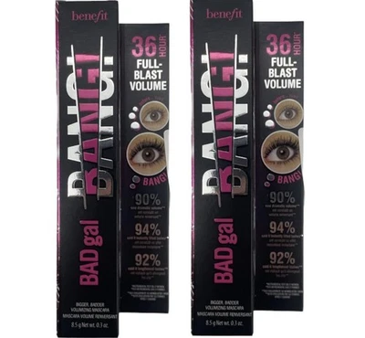 Benefit BADgal BANG! Volumizing Mascara – 2 x 0.3 oz / 8.5g (Pack of Two) - Image 1 of 3