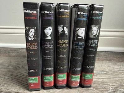 Night World L.J. Smith Audiobook Series 1-4 & 6 Unabridged Ex Library - Image 1 of 4