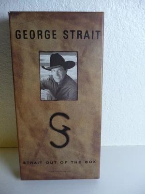 George Strait Straight Out Of The Box Cassette Collection Complete With Book - Image 1 of 4