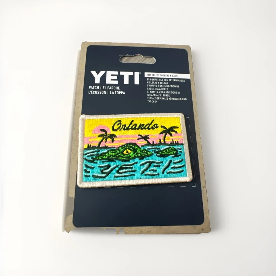 Орландо YETI нашивка аллигатор новый - Изображение 1 из 1