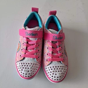 Skechers Twinkle Toes Sparkle Lite Unicorn Craze Schuhe pink multi Mädchen 12,5 - Bild 1 von 14