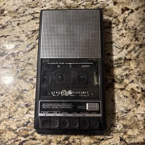 Vintage GE General Electric 3-5015C Cassette Tape Player/Recorder - Picture 1 of 12