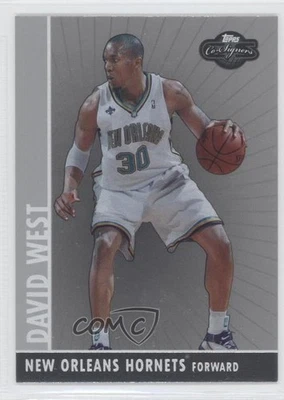 2008-09 Topps Co-Signers Silver /199 David West #60 - Image 1 of 2