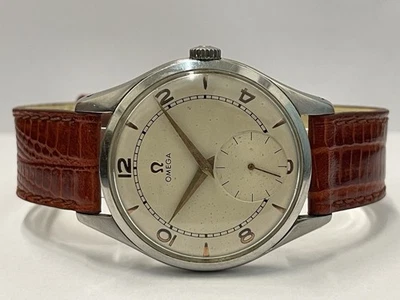 OMEGA Vintage Ref. 2505 - Jumbo Case 38 Mm Cal. 265 - Top Condition 1950s - Image 1 of 4