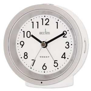 Acctim Caleb White Clock - Picture 1 of 2