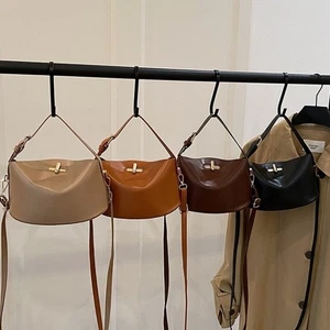 Elegant Fashion Handbag Soft Bucket Bag Casual Crossbody Bag Outing - Picture 1 of 16