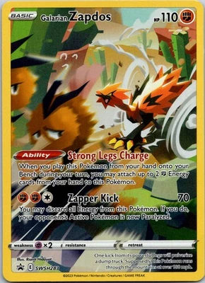 Black Star Promo Galarian Zapdos SWSH283 Promo SWSH: Sword & Shield Promo Cards - Image 1 of 2