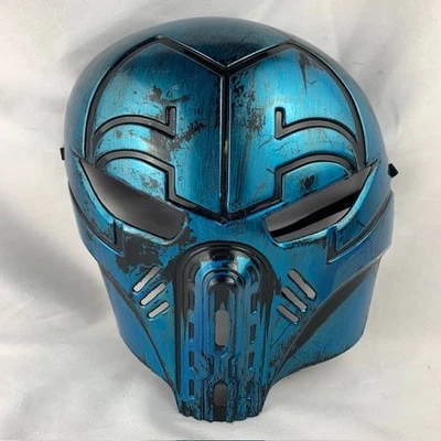 Greenbrier International Scary Mystery Face Mask Hard Shell Halloween Costume - Image 1 of 4