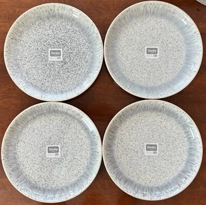 4 Denby Halo Speckle Coupe 10,25" Keramik Essteller Made in England Neu mit Etikett! - Bild 1 von 4
