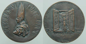 Medaglia Papa Paolo VI CONCILIO VATICANO II 1963 - Ae mm44 - Picture 1 of 1