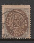 Danish West Indies - 10c Numeral Issue (Used) 1873 (CV$300) (80% OFF SALE)
