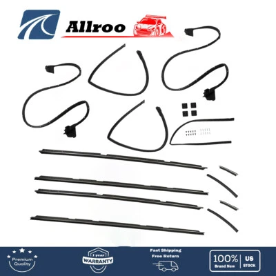 Weatherstripping Seals Kit 17PCS For Chevrolet El Camino GMC Caballero 1978-1987 - Image 1 of 4