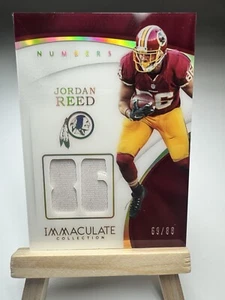 2017 Panini Immacolata Numeri Immacolati Memorabilia /86 Jordan Reed #NU-100 - Foto 1 di 3