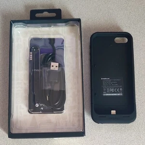 Genuine Mophie Juice Pack Air Battery Case JPA-IP5-BLK for iPhone 5, 5s - Black - Picture 1 of 3