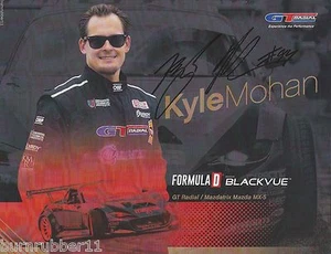 FOLLETO/POSTAL DE DERIVA Kyle Mohan 2016 ""GT RADIAL BLACKVUE - Imagen 1 de 1
