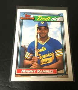 MANNY RAMIREZ ROOKIE 1992 TOPPS CARD #156 Cleveland Indians HS RC +FREE CARD - Picture 1 of 2