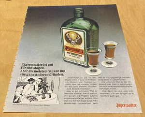 # Werbeanzeige/advertisement A5: Jägermeister 1969 (WA273) - Picture 1 of 1