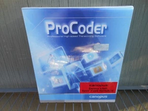 ProCoder NFR 2002 Canopus Software Demo Unit NOT FOR RESALE (Sealed NEW) 12D - Picture 1 of 9