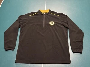 Boston Bruins NHL Antigua Men’s 1/4 Zip Long Sleeve Pullover Size XL - Picture 1 of 6