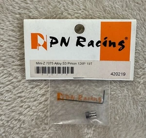 PN Racing Alu S3 126P 19T Ritzel Zahnrad für Kyosho Mini-Z MR03 #420219 - Bild 1 von 2