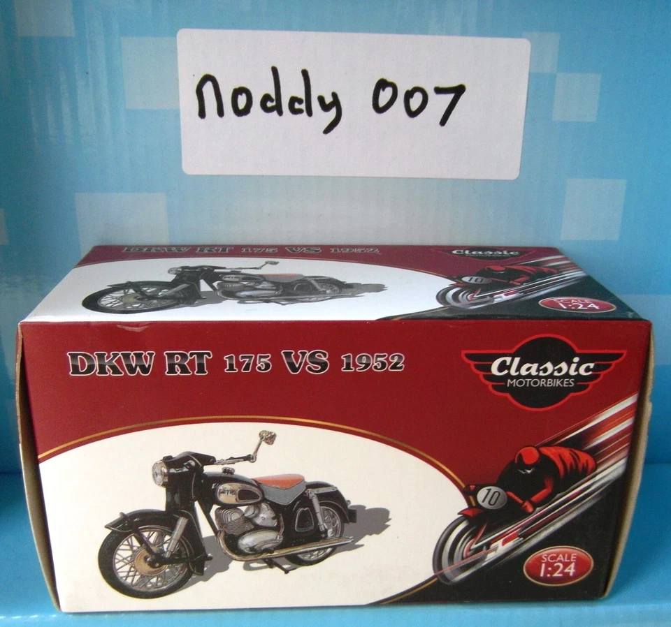 Atlas Classic Motorbikes - DKW RT 175. VS 1952.  Boxed. 1 24 scale. - Image 1 of 1