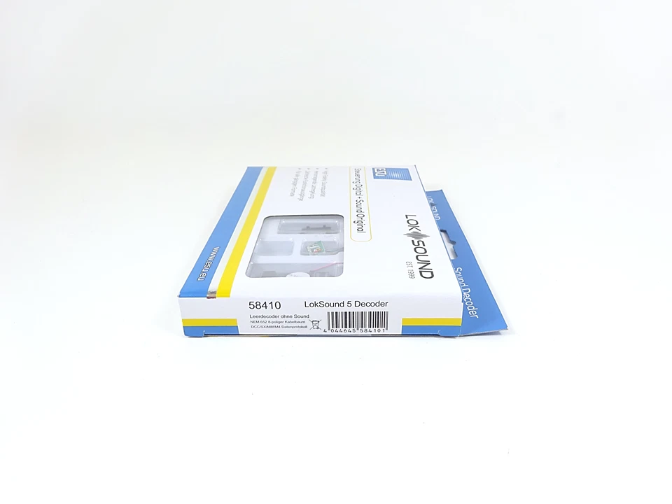 ESU Decoder LokSound 5 DCC MM SX M4 Leerdecoder 8-pin NEM652 58410 neu - Bild 1 von 4