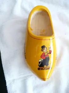  52A-  HEINEKEN HOLLAND BEER WOODEN SHOE - Picture 1 of 10