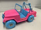 Pink Jeep Barbie Toy Mud Monster 