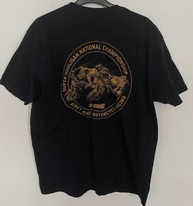 Rare Super Hooligan World Championships by Roland Sands XL/2XL Black T-Shirt