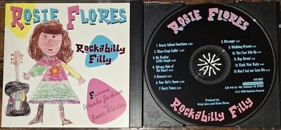 ROSIE FLORES feat Wanda Jackson and Janis Martin - ROCKABILLY FILLY  CD cut-out - Bild 1 von 2