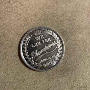 We Are The Champions Mardi Gras Doubloons Conde Cavaliers Mobile Al. 2024 - Picture 1 of 2