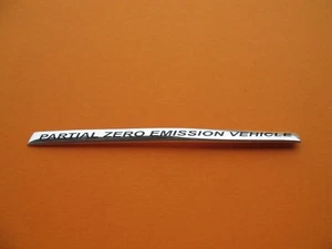 SUBARU LEGACY IMPREZA PARTIAL ZERO EMISSION VEHICLE EMBLEM LOGO SIGN USED A201 - Picture 1 of 2
