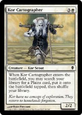 X4 Kor Cartographer Zendikar LP/NM MTG Magic DNA GAMES