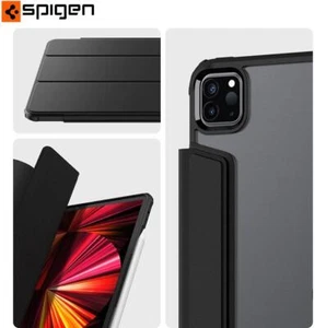Hülle für iPad Pro 11 2021/2020/2018 v2 Spigen Case Cover Futeral Tasche Schwarz - Bild 1 von 12