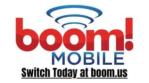 BOOM MOBILE UNLIMITED SMS INCOMING & 2500 OUT / MONTH WITH WIFI CALL  QTY 1000 - Picture 1 of 2