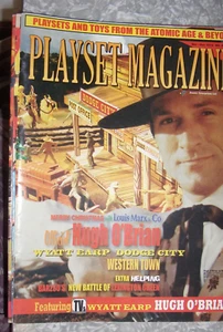 PLAYSET MAGAZINE #66 MARX WYATT EARP WESTERN TOWN, BARZO LEXINGTON GREEN + - Picture 1 of 1