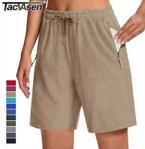 Pantalones Cortos de Entrenamiento Informales para Mujer Gimnasio Aire Libre Senderismo Secado Rápido Ligeros Pantalones de Trabajo - Imagen 1 de 78