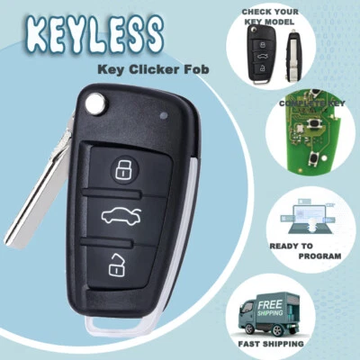 433MHz Smart Remote Key 8E0 837 220 AF For Audi Q7 2007 2008 2009 2010 2011 2012 - Image 1 of 4
