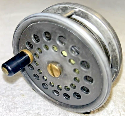Carrete de mosca trucha FOSTER BROS ASHBOURNE 2 3/4"" de diámetro Vintage Foto 1 de 4