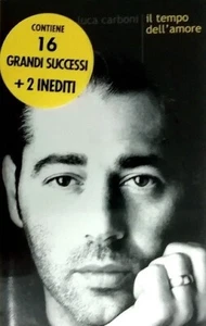 LUCA CARBONI - Il tempo dell'amore MC cassette new sealed - Imagen 1 de 2