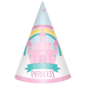 Princess Castle Birthday Tableware Kit for 8 Guests - Picture 1 of 10
