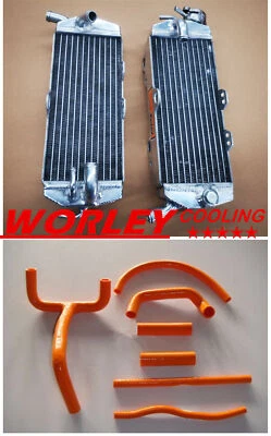 For KTM 625 SMC/SXC 2003 2004 2005 2006 2007 Radiator & Orange Hose brand new - Image 1 of 4