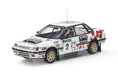 1:18 Top Marques TOP118C Richard Burns Subaru Legacy Inglese Rally Champion - Immagine 1 di 3