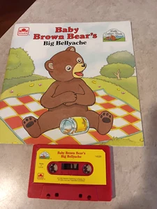 BABY BROWN BEARS BIG BELLYACHE 1989 Eugene Bradley Coco John Nez Vtg. - Picture 1 of 9
