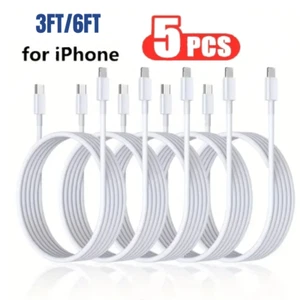 Câble chargeur rapide 20 W PD USB C type C cordon pour iPhone 14 13 12 11 Pro Max XR XS - Photo 1 sur 7